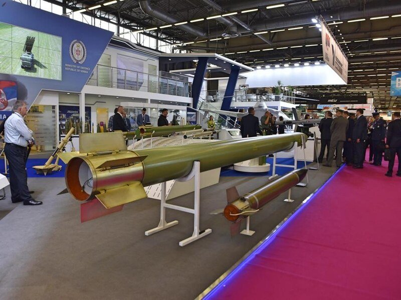 Edición 2018 de la feria internacional de defensa Eurosatory.