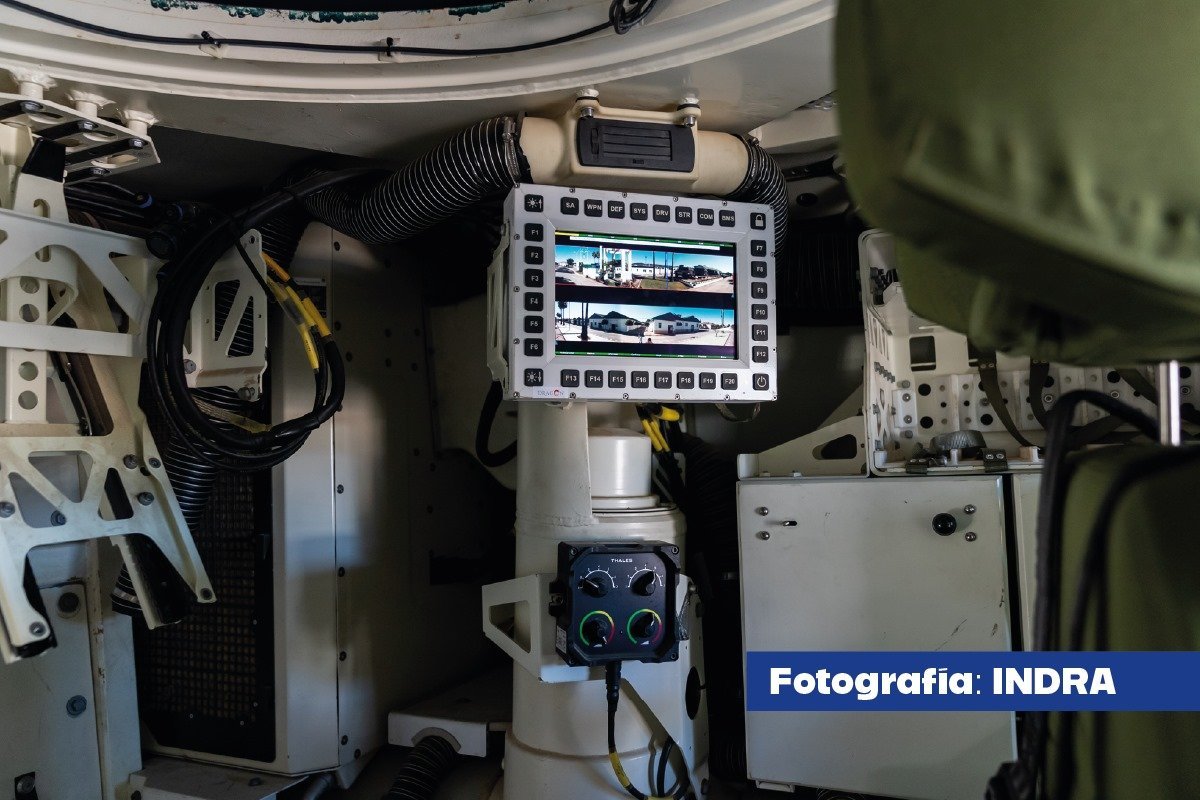 Sistema de visión 360 con inteligencia artificial para blindados 8x8 del ejército español