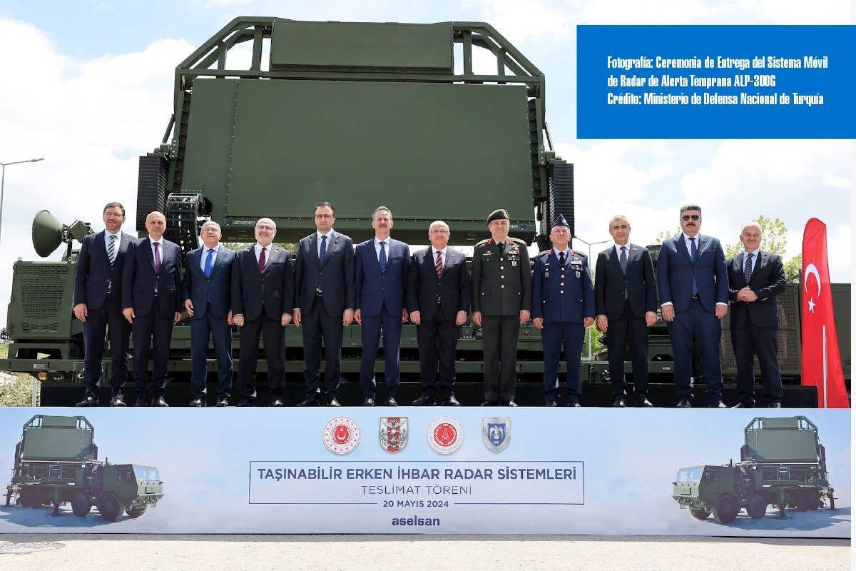 Fuerzas armadas de Turquía reciben radar de largo alcance de alerta temprana