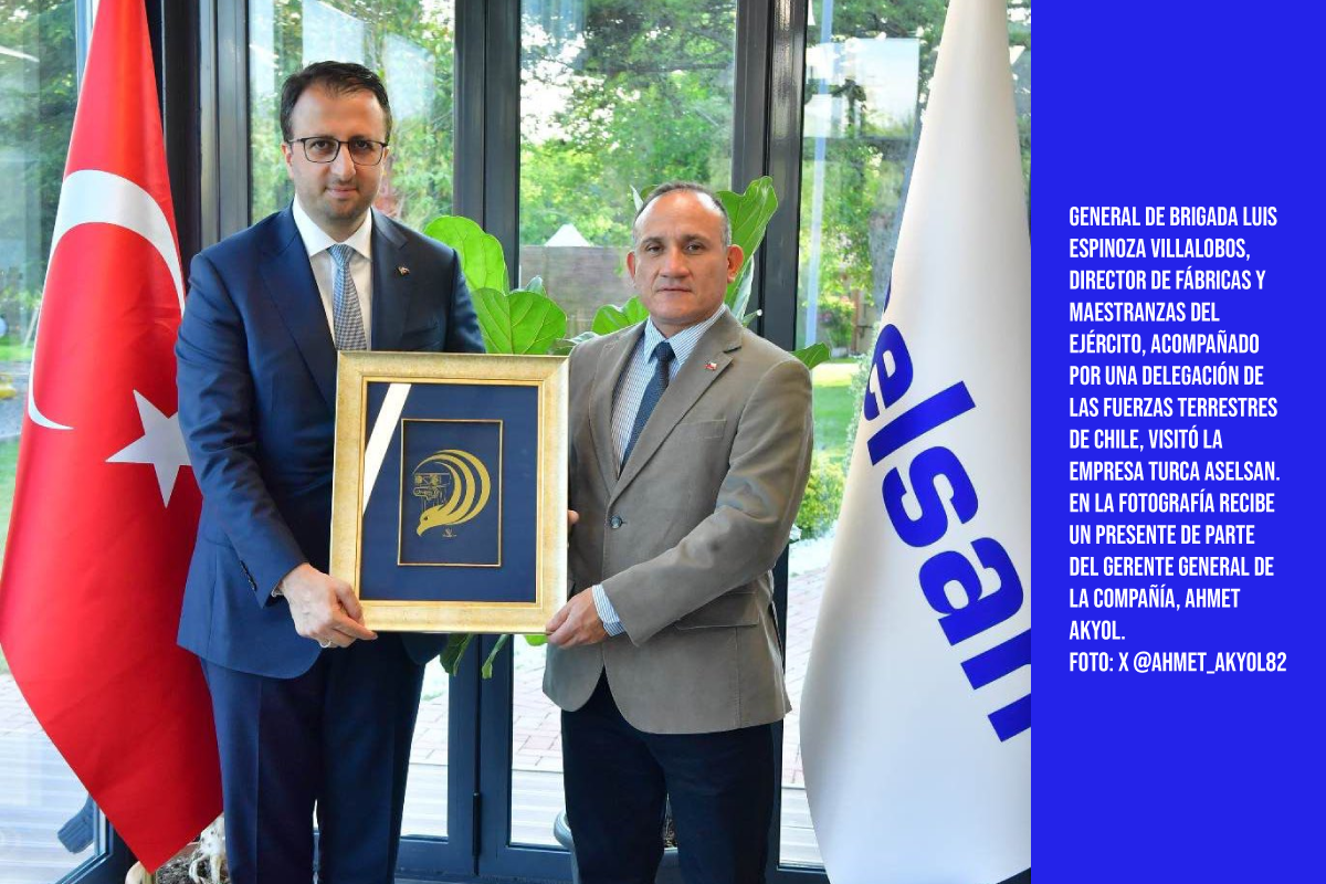 Director de FAMAE visita empresa turca Aselsan