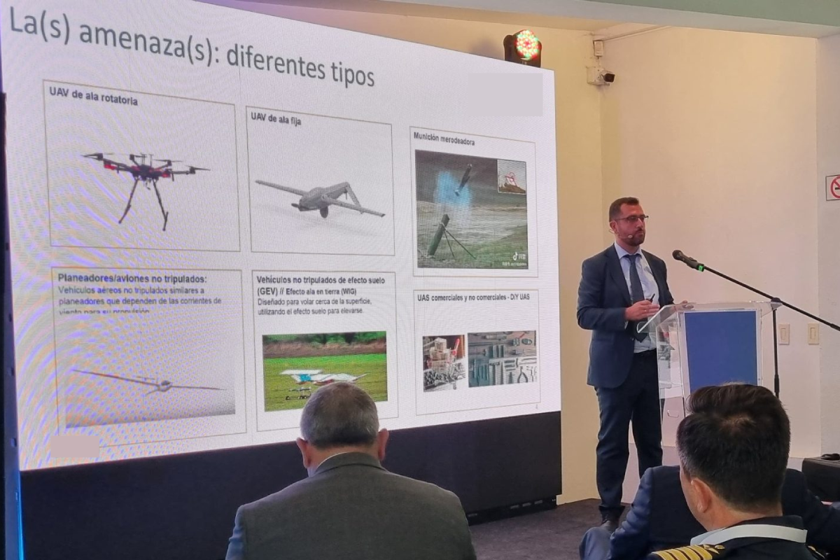 Se realizó seminario sobre defensa aérea y protección de infraestructura