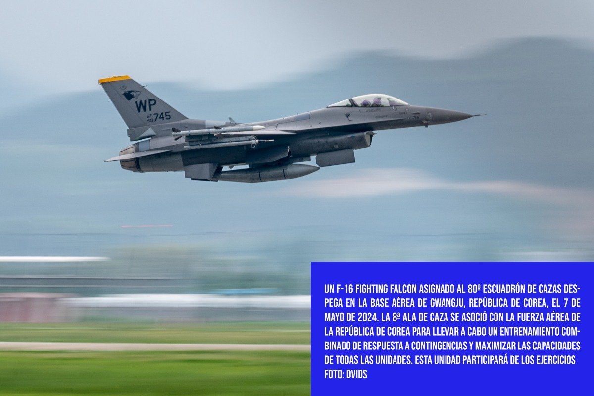 Inician ejercicios militares entre EUA y Corea del Sur