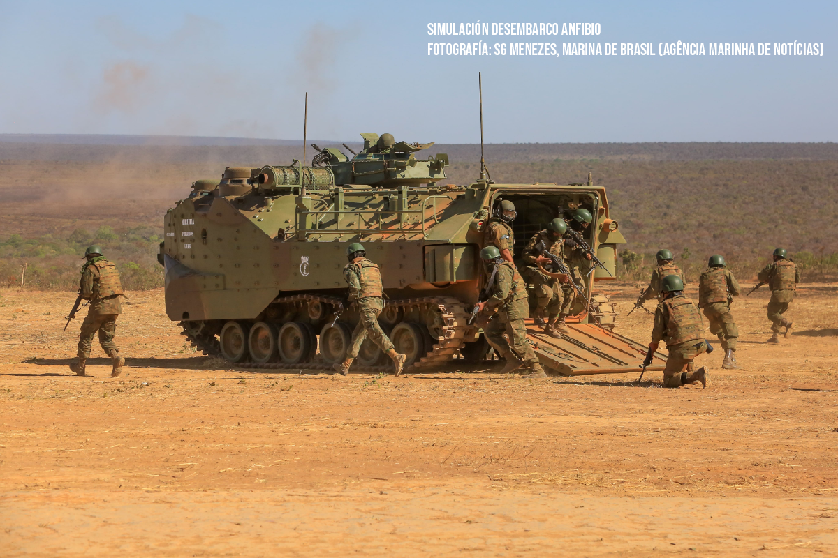 Ejercicio militar de Brasil, incluye a soldados de China y de los EUA