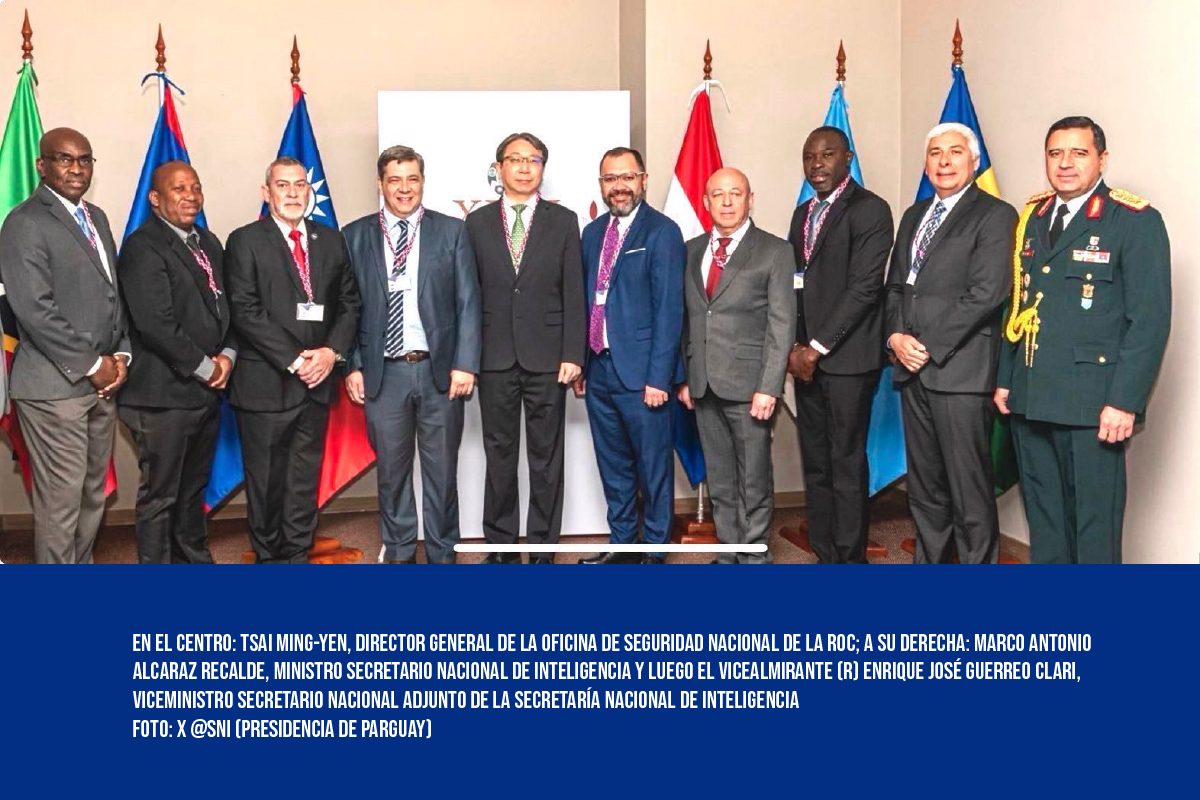 Taiwán participa de multilateral de inteligencia en Latinoamérica