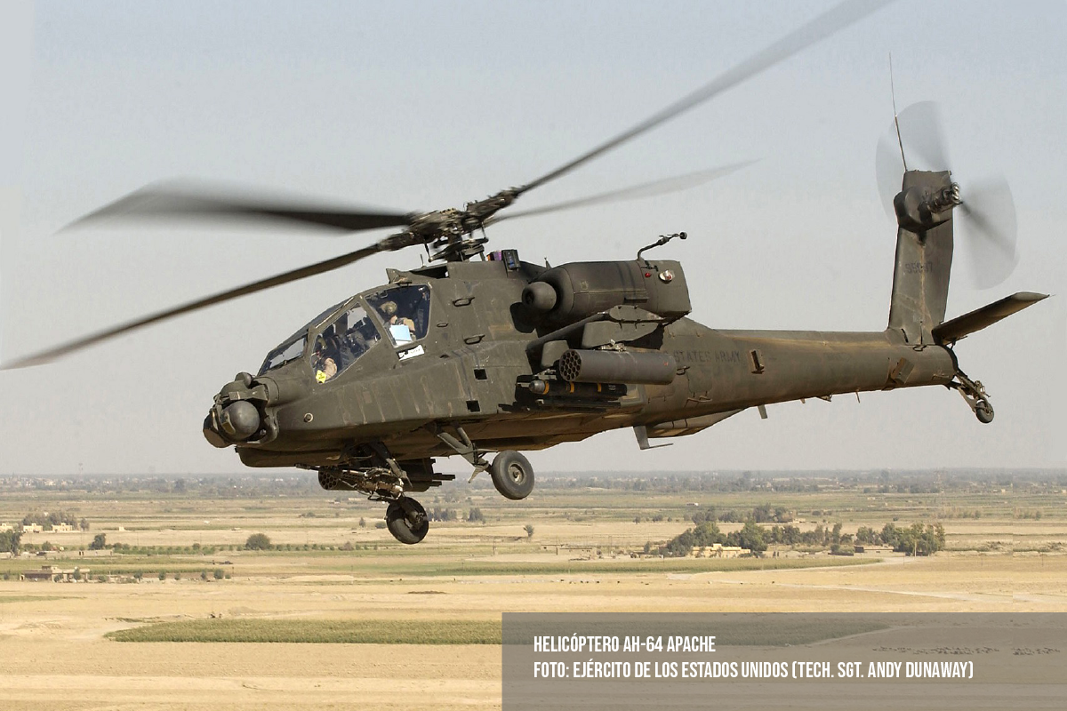 Interferómetro para AH-64 Apache