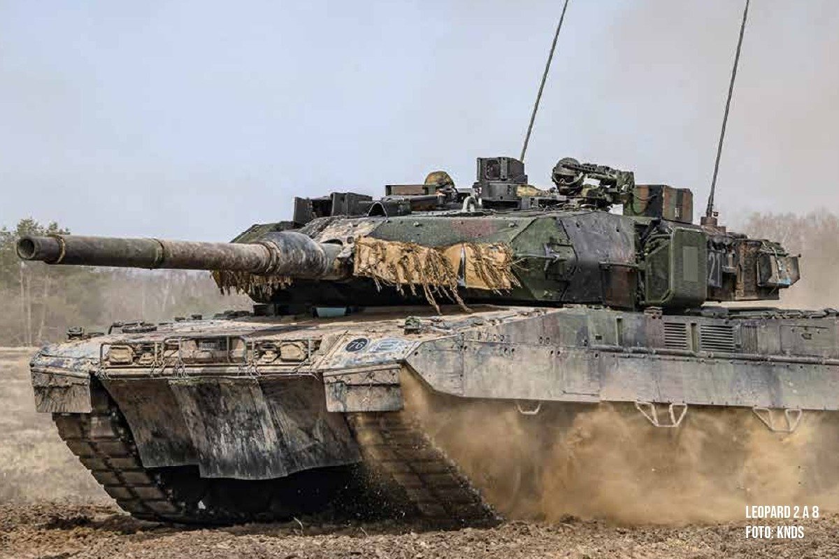 Croacia acuerda comprar 50 tanques Leopard a Alemania