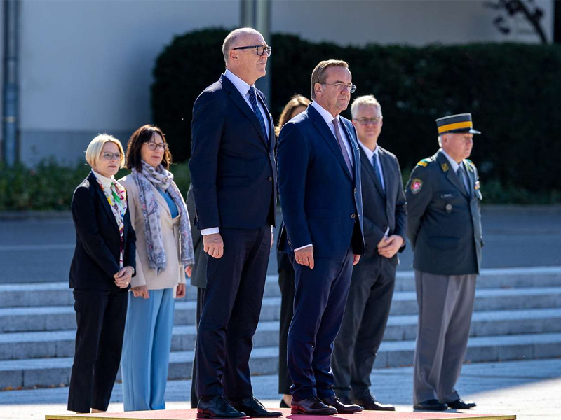Reunión bilateral Alemania - Suiza de ministros de defensa