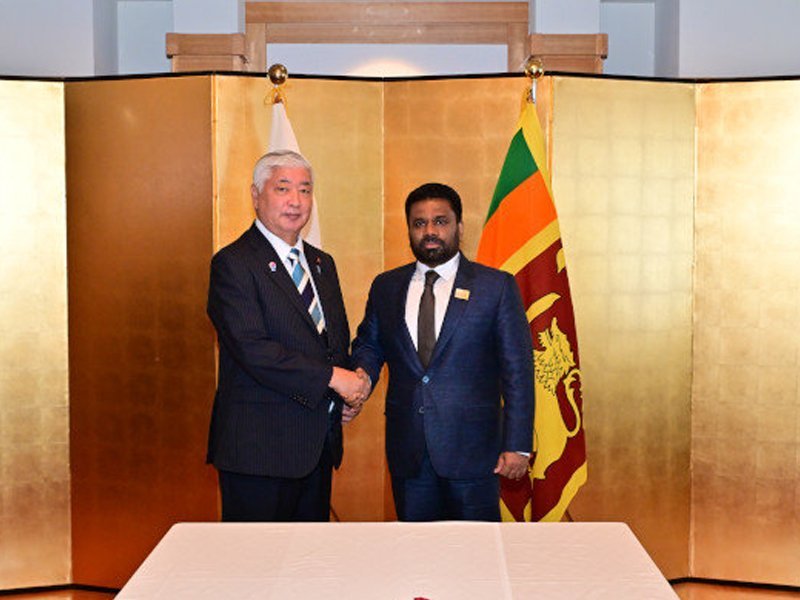 Japón y Sri Lanka avanzan en la cooperación en defensa