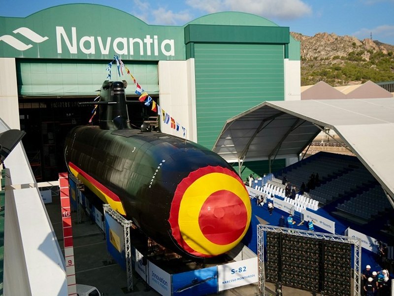 La Armada Española incorpora el segundo submarino de la serie S-80