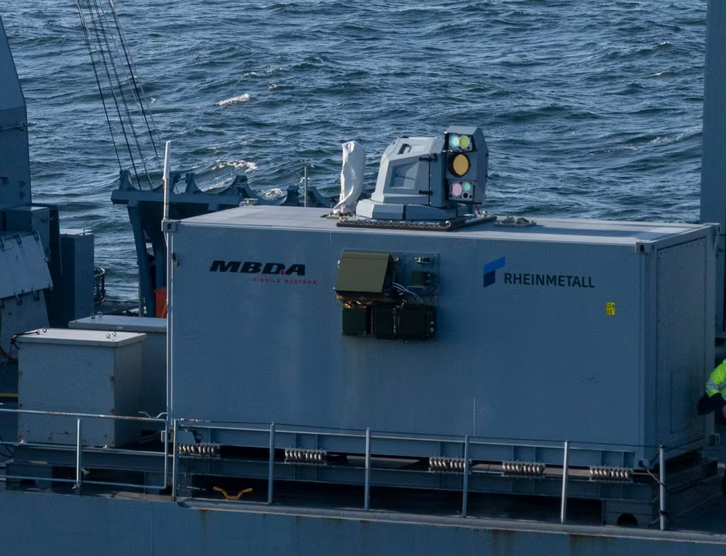 Alemania completa pruebas navales de arma láser