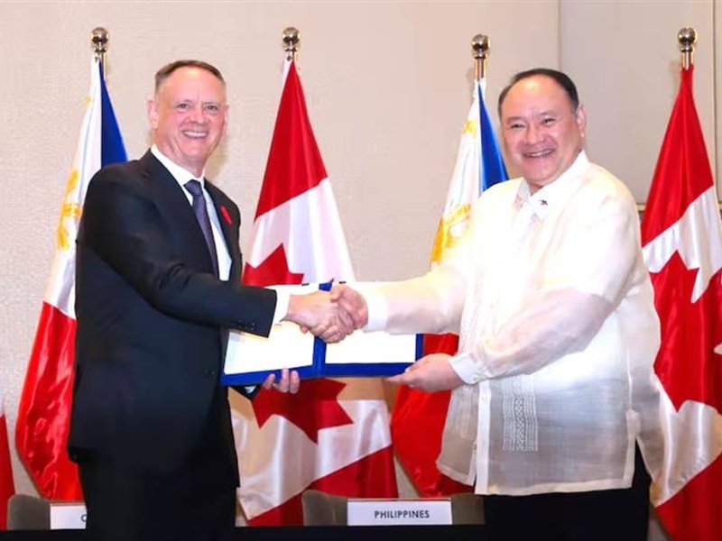 Canadá y Filipinas firman un pacto de defensa para disuadir la agresión de China