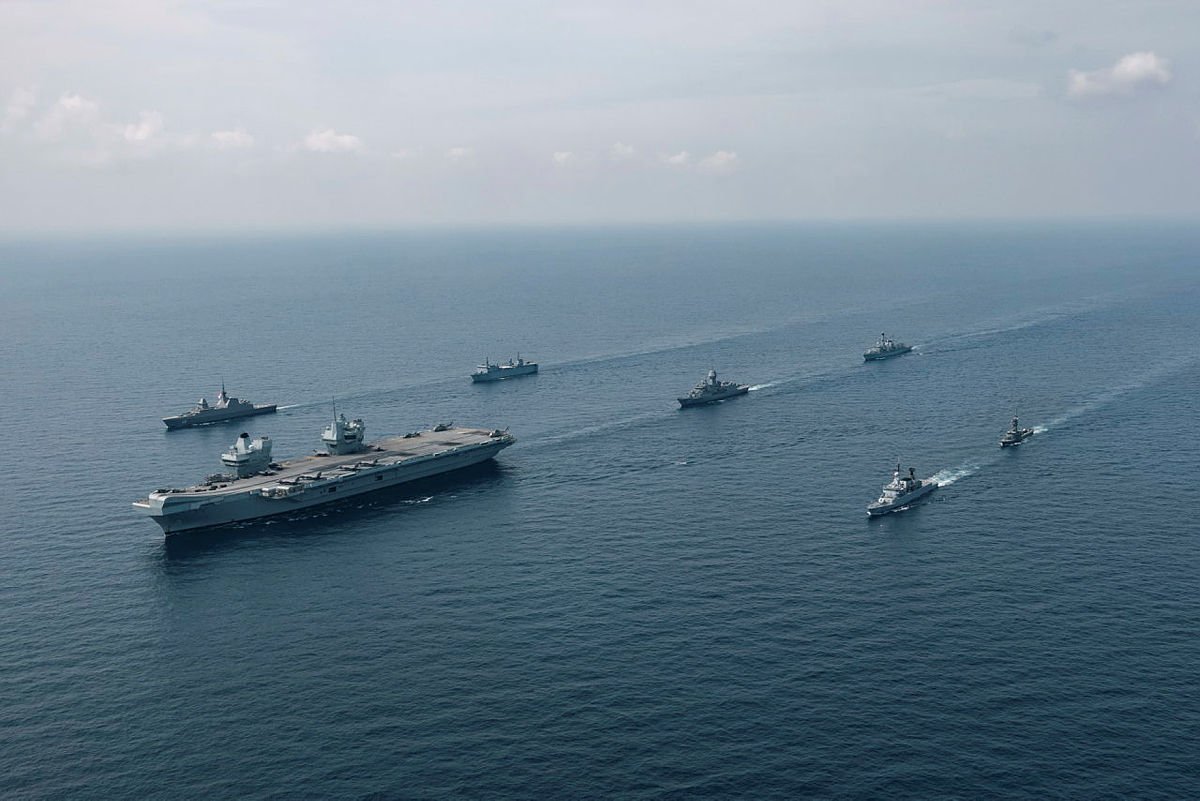 El Reino Unido refuerza la OTAN con el regreso del HMS Prince of Wales al Mediterráneo