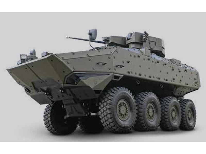 Singapur adquiere blindados TITAN 8x8 para la fuerza terrestre