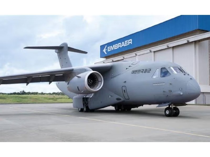 EMBRAER anuncia avances en C-390 adquirido por Corea del Sur
