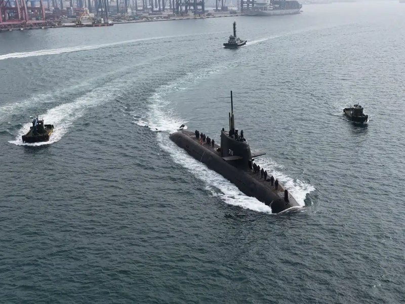 Avanza la puesta en operaciones de submarino taiwanés