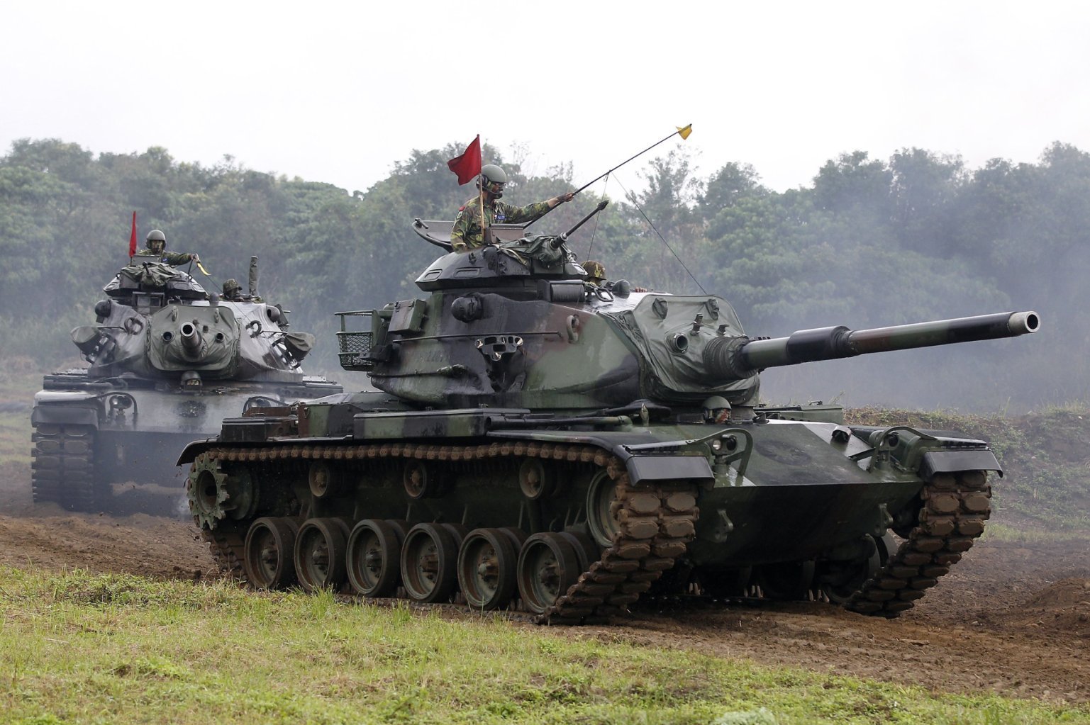 Taiwán moderniza flota de tanques M60A3