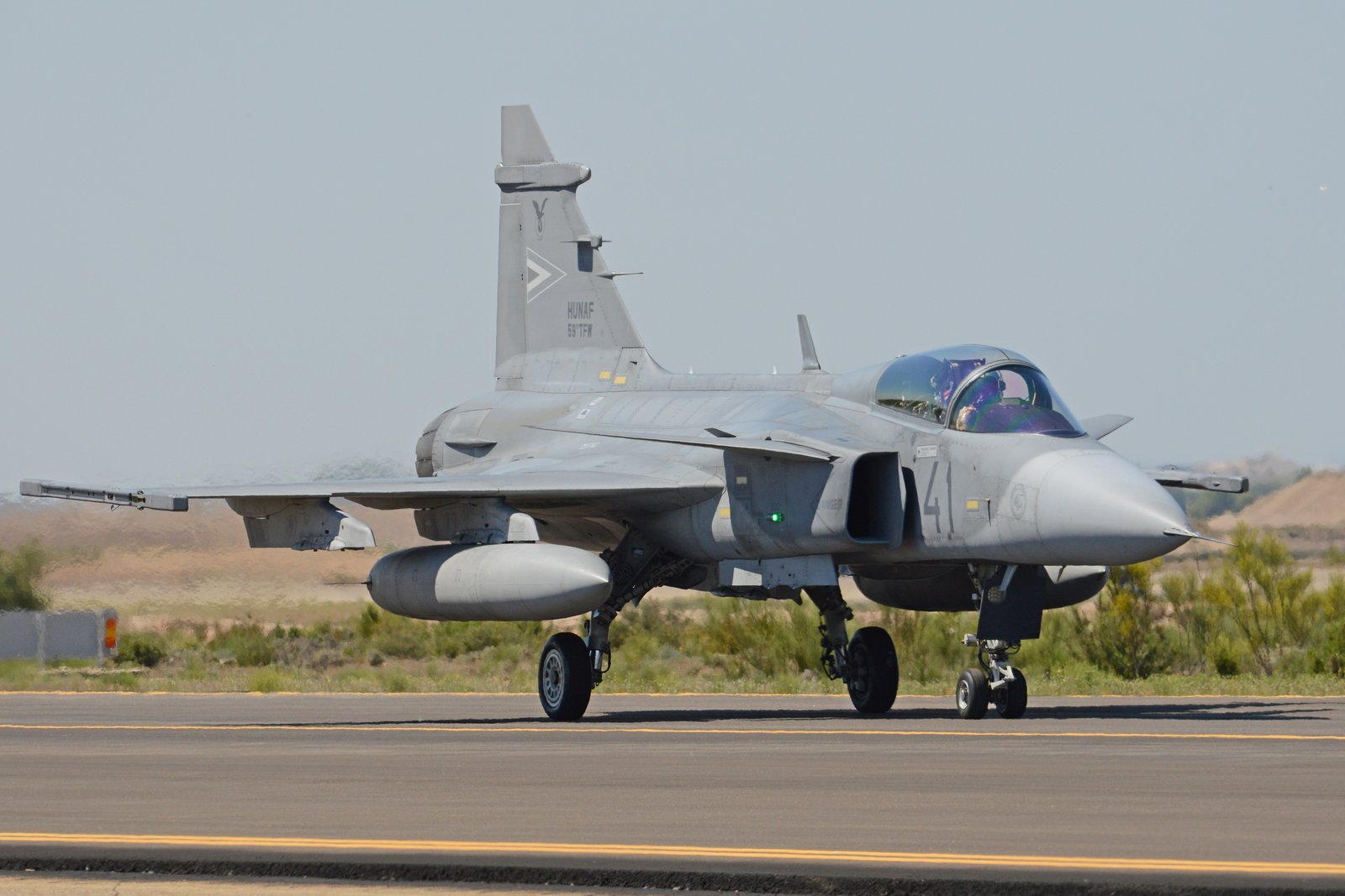 Hungría incorpora los primeros aviones Gripen C